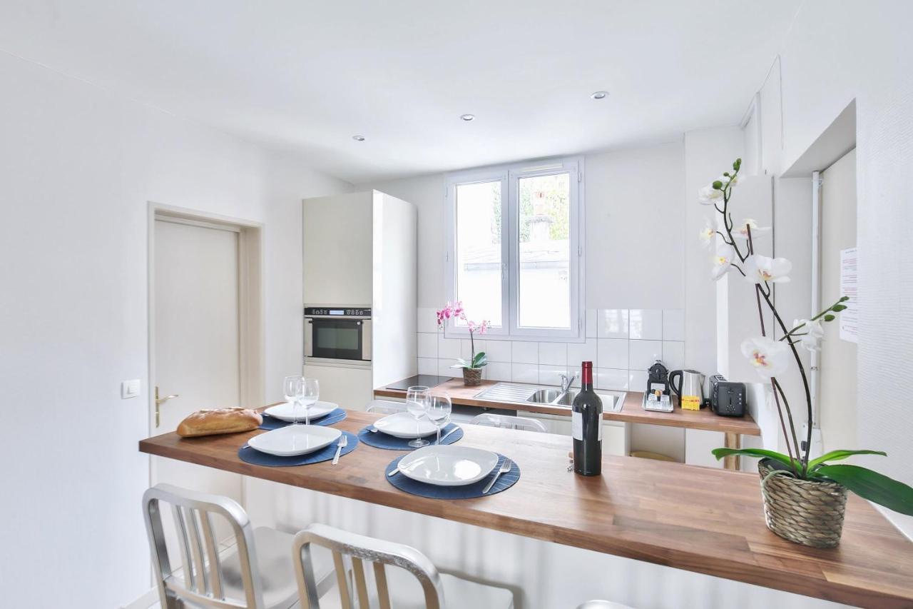 Ferienwohnung Charming Family Flat Near Montparnasse Paris Exterior foto